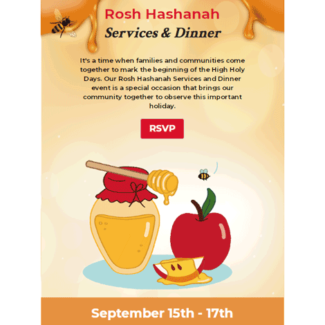 Rosh Hashanah Service & Dinner